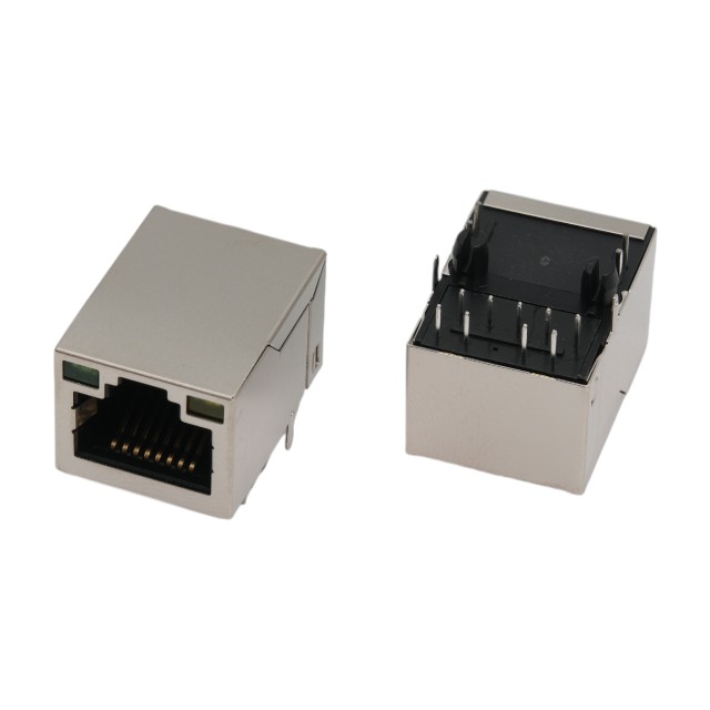 MODULAR JACK THT 1X1 1P 100BASE-T (RJ45,Ethernet) - L-KLS12-TL405A-1X1-03