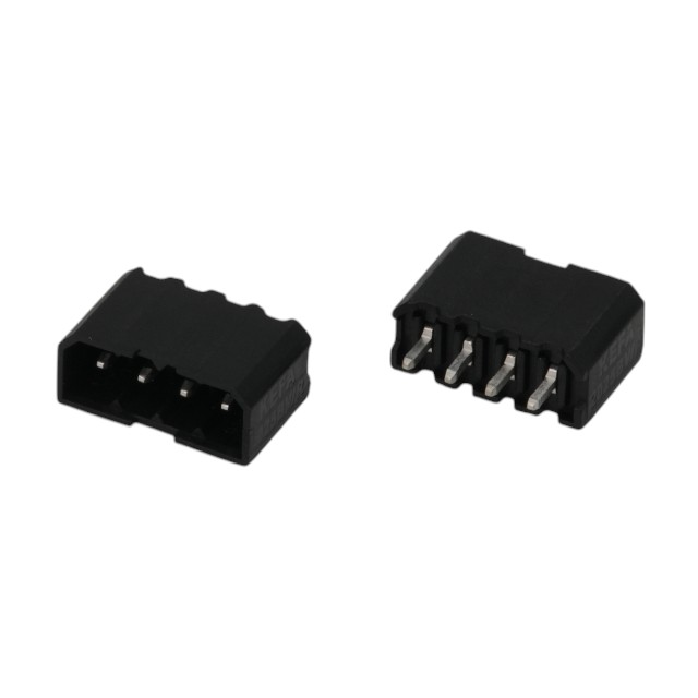 TERM.BLK.2.50MM 4P 180C MALE BLACK - L-KLS2-2025-2.50-04P-3