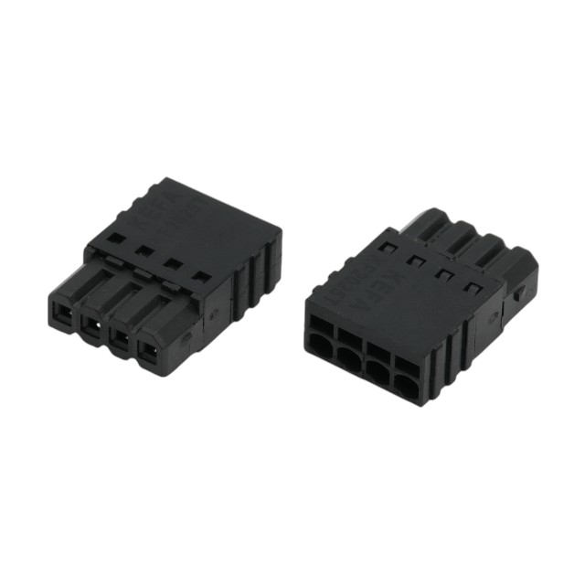 TERM.BLK.2.50MM 4P FEMALE BLACK - L-KLS2-2025T-2.50-04P-3