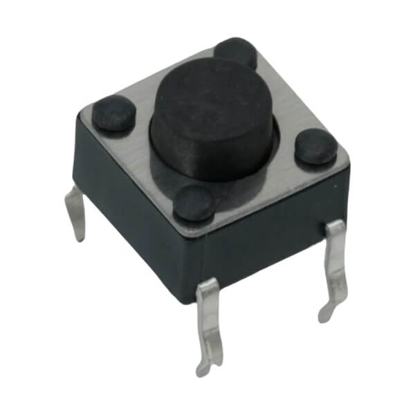 SWITCH TACT 6.00x6.00 5.00mm 160gF THT V/T - L-KLS7-TS6601-5.0-160