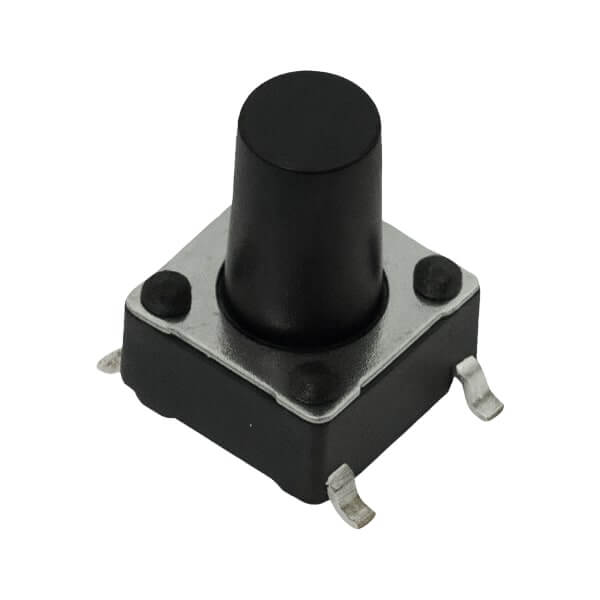 SWITCH TACT 6.00x6.00 9.00mm 180gF SMT V/T - L-KLS7-TS6604-9.0-180-T