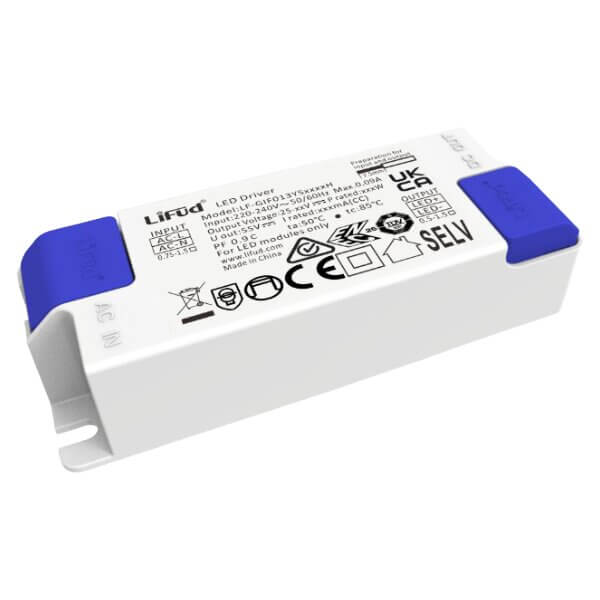 LIFUD LF-GIF013YS0350H LED DRIVER 13W 350mA CC PF>0.95 IP20