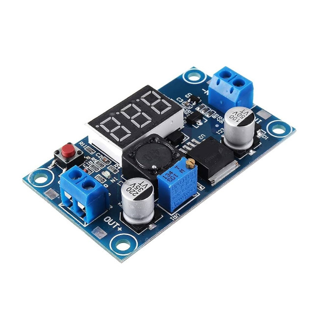 OZD-ARDUINO LM2596-ADJ DC-DC W/ DISP LM2596-ADJ DC-DC STEP DOWN MODULE 3A W/ DISPLAY