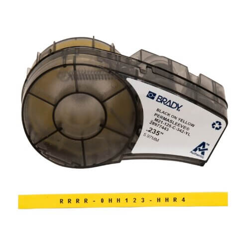 BRADY M21-125-C-342 HEAT SHRINK LABEL SLEEVE 22-16AWG (L=2.1mm)