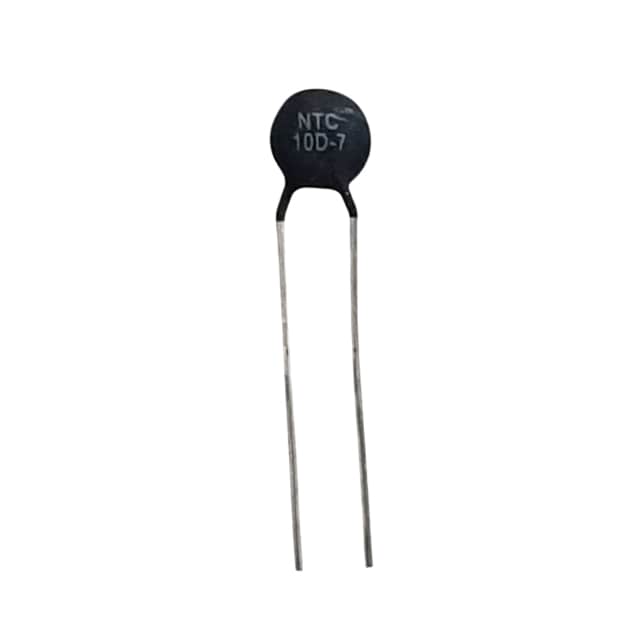 THERMISTOR NTC 10R 8MM 1A 20% P:5mm - MF72-10D7