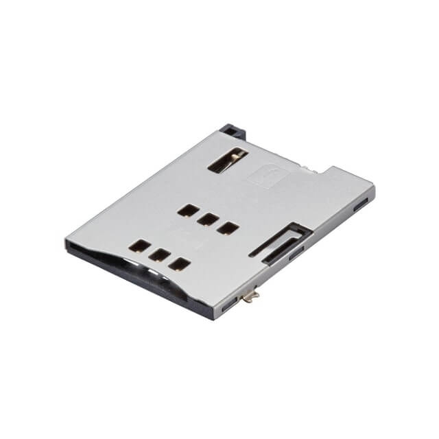 MOLEX MOLEX-0475531001 CONN SIM CARD PUSH-PUSH R/A SMD
