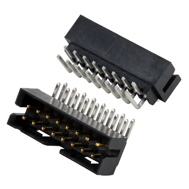 CON.T.B.2.00MM 16P 90C HEADER MALE GOLD - MOLEX-0878331620