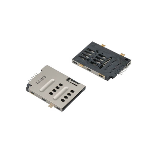 CON FEMALE 2.6MM H 6 PIN PUSH SIM - MOLEX-1050341001