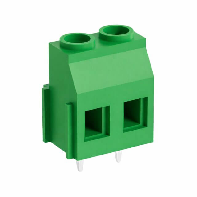 MEGA RADAR MR-21.460 TERM.BLK.7.62MM 2P PCB TYPE 2 BOY GREEN