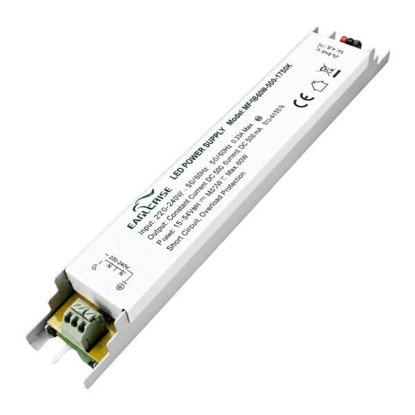 EAGLERISE MS-60-350 N-SELV RX1 LED DRIVER 60W 350mA CC PF>0.95 IP20