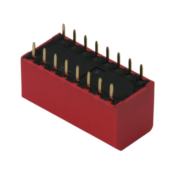DIPTRONICS NDPL-08V SWITCH DIP 8 Pos. SPST 25mA 24VDC THT V/T