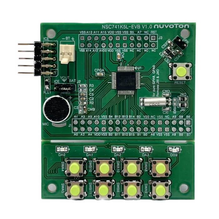 MCU 32 BIT VOICE IC AUDIO WITH 5 CAP TOUCH