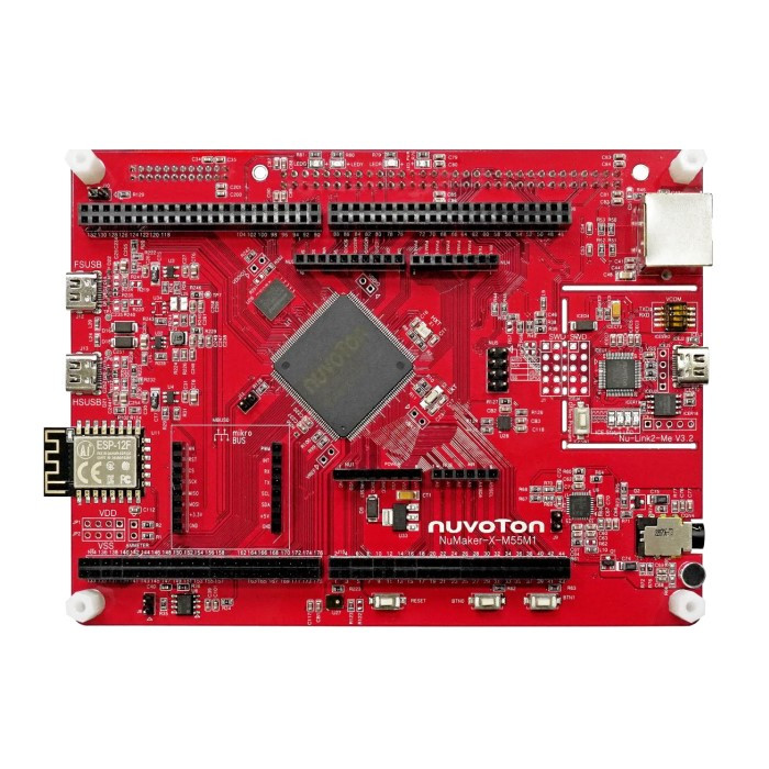 NUVOTON NUMAKER-X-M55M1 DEVELOPMENT BOARD NUMAKER-X-M55M1