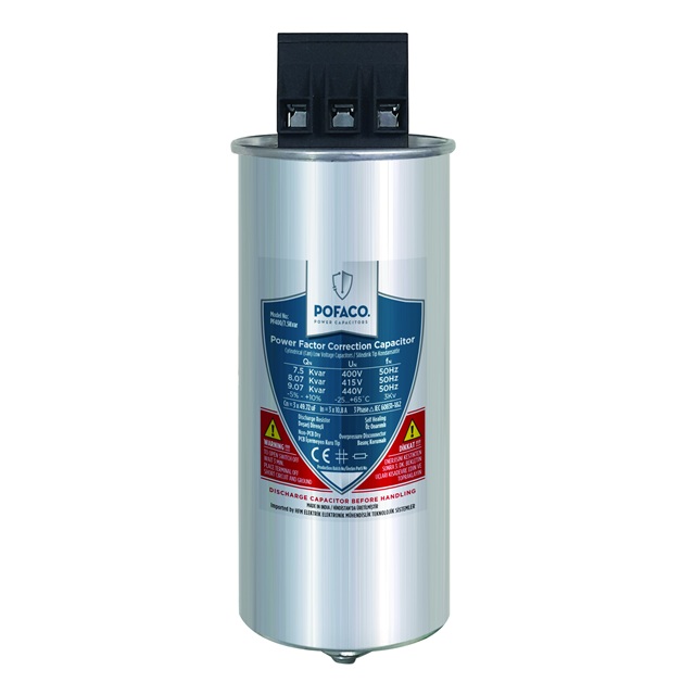 POFACO P400075 7.5KVAR 400V KONDANSATÖR