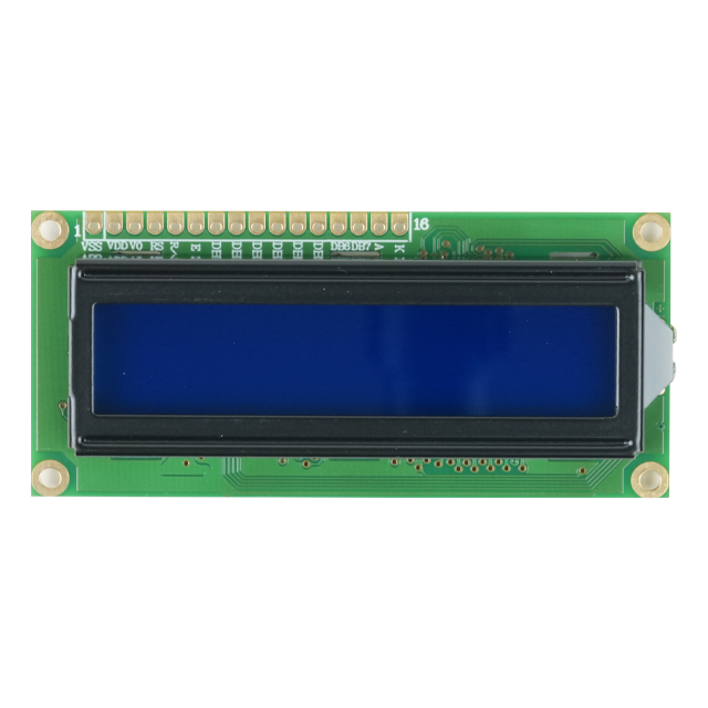 LCD CHARACTER 16X1 STN NEGATIVE BLUE 5V - PCM1601A-NS(W)-BBW-C-01