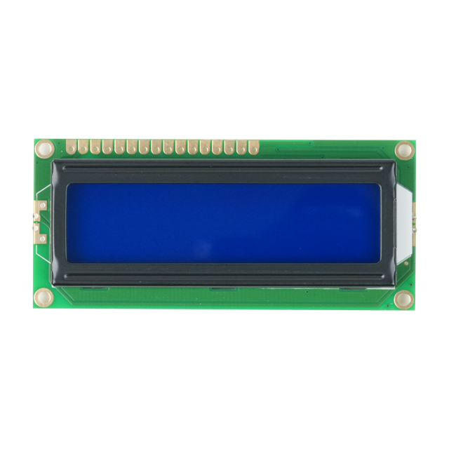 LCD CHARACTER 16X2 STN NEGATIVE BLUE 5V