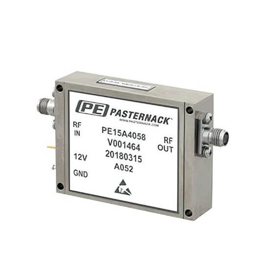 PASTERNACK PE15A4058 RF AMPLIFIER MODULE 2 - 20 GHz 31 dBm