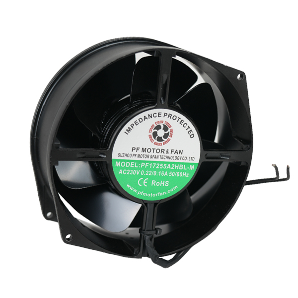FAN 172x151x55MM 220V 0.22A 48W 2750RPM BB 2WIRE M - PF17255A2HBL-M