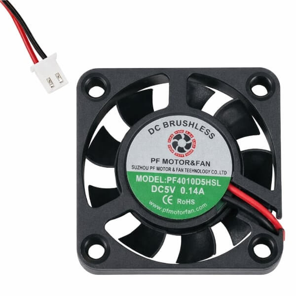 PF4010D5HSL - FAN 40x40x10MM 5V SLEEVE WIRE