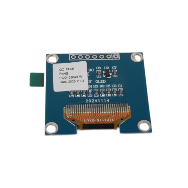 XIAMEN PRECISE PGO12864B-W OLED COG 128X64 WHITE 1.3"