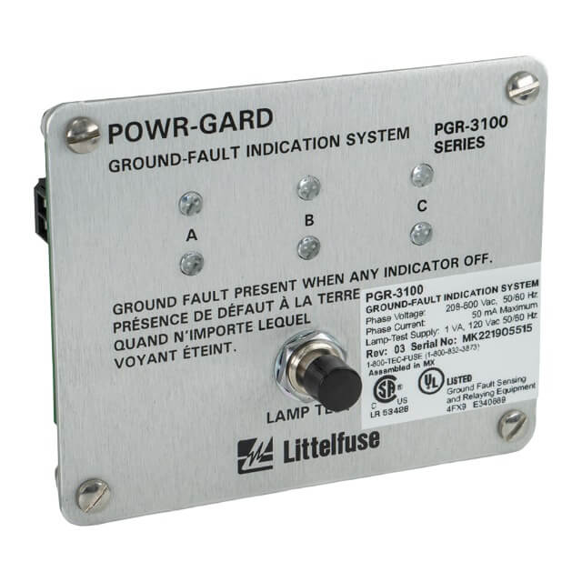 LITTELFUSE PGR-3100 IND.CONT.GROUND FAULT INDICAT SYST LED 30V