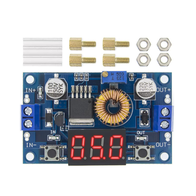XL4015 DC-DC Step Module with Digital Display