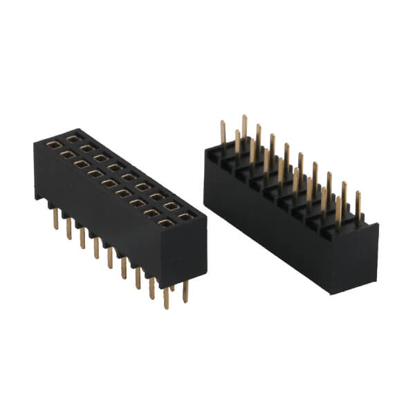 FEMALE HEADER 18PIN(2x9) 2.54mm THT V/T TRAY - PS1S68-209GB-L