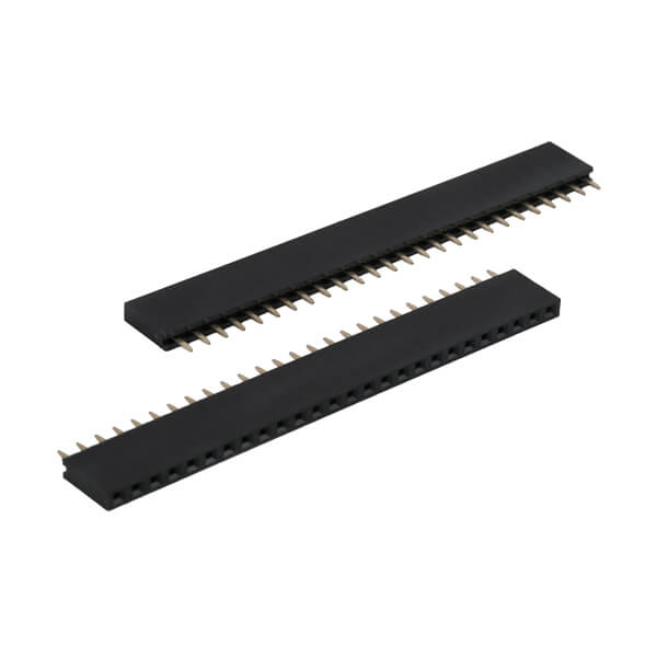 FEMALE HEADER 26PIN(1x26) 2.54mm THT V/T TRAY - PS1S85-126GB-L