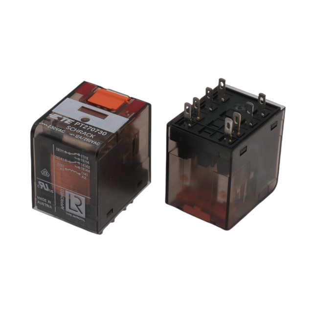 RELAY POWER 12A 230VAC PCB TYPE 8PIN PT270730 - PT270730