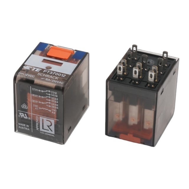 RELAY POWER 10A 12VDC PCB TYPE 11PIN PT370012 - PT370012