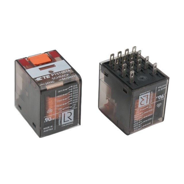RELAY POWER 6A 24VDC PCB TYPE 14PIN PT570524 - PT570524