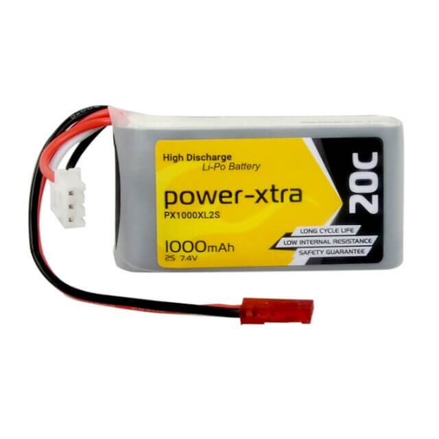 BATTERY Lİ-POLYMER 7.4V 1000MAH 2S1P 20C W CONN