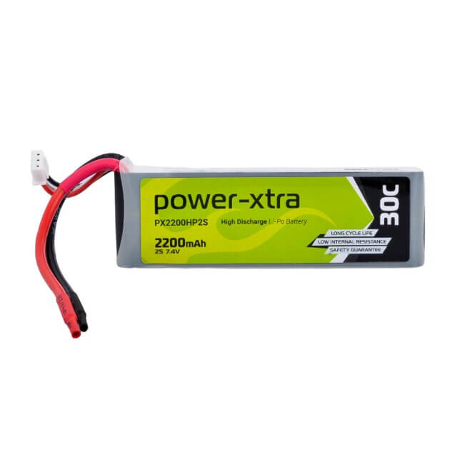 BATTERY Lİ-POLYMER 7.4V 2200MAH 2S1P 30C W CONN