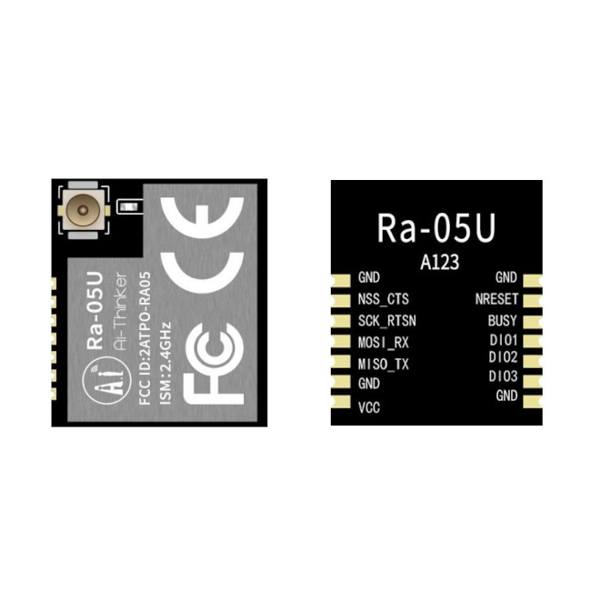 AI THINKER RA-05U 2.4GHZ TRANSCEIVER MODULE WITH IPEX CONN