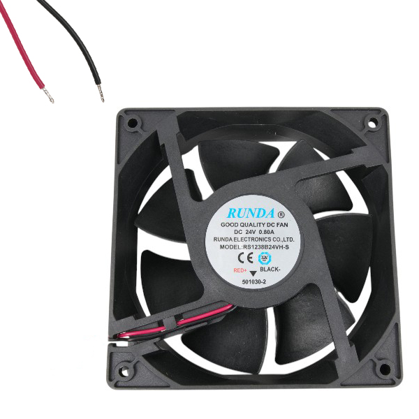 RUNDA RS1238B24VH-S FAN 120x120x38MM 24V 0.80A 19.20W 4800RPM BB RUNDA