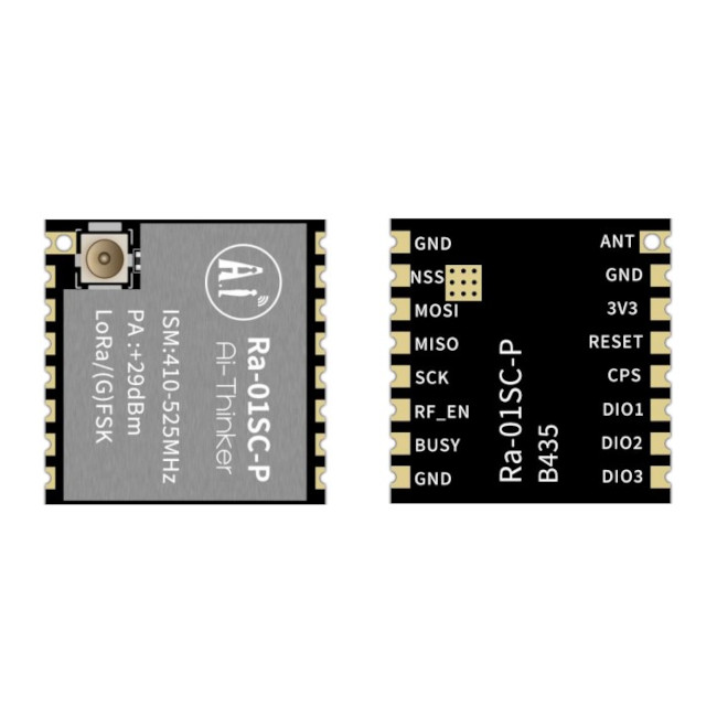 AI THINKER RA-01SC-P(LLCC68)-IPEX MODULE LORA(LLCC68) 433MHZ HIGH POWER WITH IPEX CO