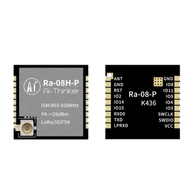 AI THINKER RA-08H-P(ASR6601) MODULE LORAWAN 868MHZ WITH IPEX CONN
