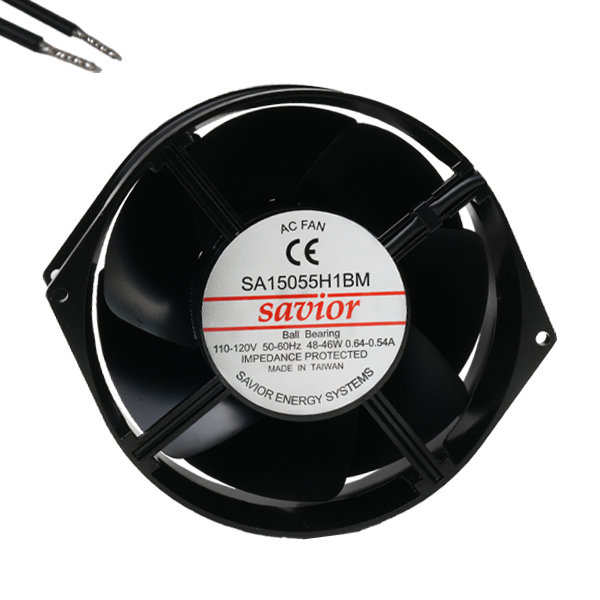 FAN 162x150x55MM 110V 0.50A 38W 3000RPM BB MET SAV - SA15055H1BM