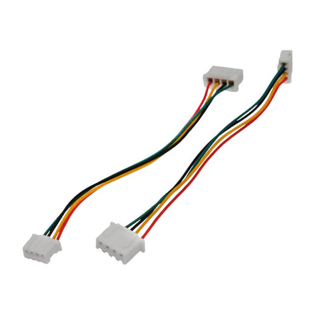 SAT-4P-100-DT1 - CONNECTOR CABLE 4PIN 10cm 2.54CM 2MM DOUBLE SAT