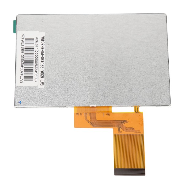 SATOZ SAT043CP40D08B23067T51ZN TFT PANEL 4.3” CP GLASS 40P