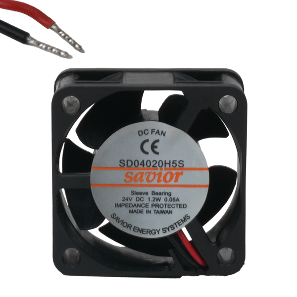 FAN 40x40x20MM 24V 0.10A 1.20W 7000RPM SAVIOR - SD04020H5S