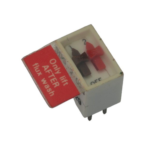 SWITCH DIL 2 Pos. SPST THT V/T - SDS-2-023