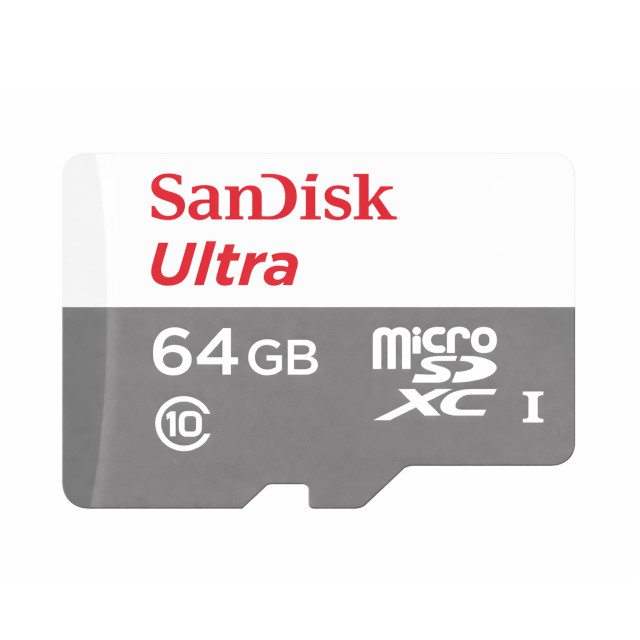 SANDISK ULTRA 64GB 100MB/S MICROSDHC UHS-I