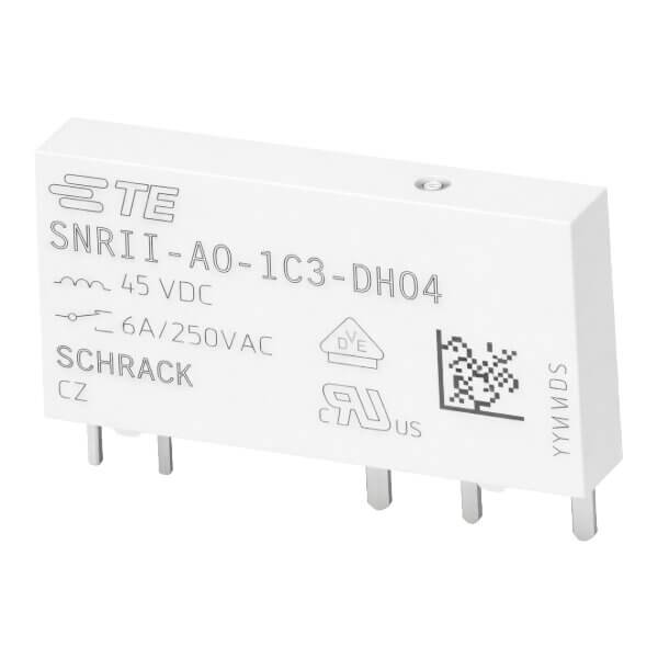 TE CONNECTIVITY SNRII-S0-1C3-D024 RELAY POWER 6A 24VDC SNRII-S0-1C3-DO24