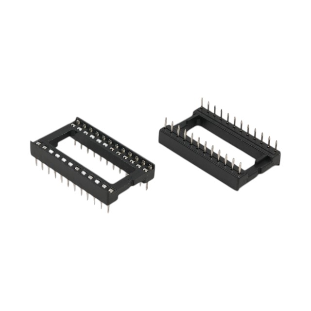 IC-SOCKET 24PIN DUAL WIPE 0.6"(15.24MM) - SOCKET-24P2-0.6"