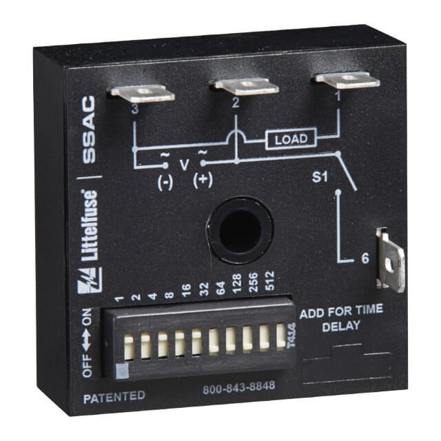 LITTELFUSE TDUS3000A IND.CONT.RELAY TIME DELAY 1023SEC CHASSIS