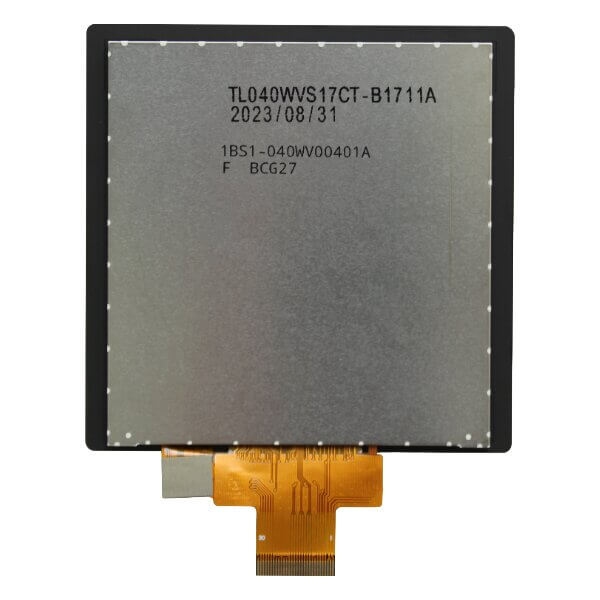 TDO TL040WVS17CT-B1711A TFT PANEL 4’’ 30P 480X480 RGB-STRIPE WITH TOUCH