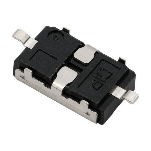 DIPTRONICS TMG-325N-V-T/R SWITCH TACT 3.70x6.00 2.50mm 160gF SMT V/T