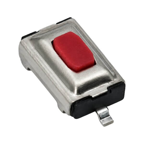 TMG-325R-V-T/R - SWITCH TACT 3.70x6.00 2.50mm 260gF SMT V/T