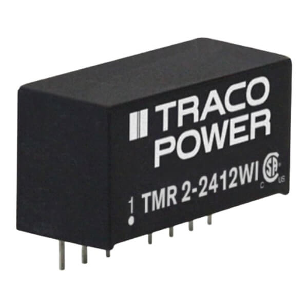 TRACO TMR 2-4813WI DC/DC CONV 2W 18-75VDC 15VDC 134mA